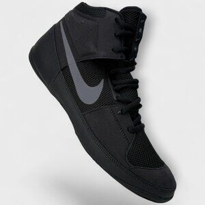 Nike Fury Wrestling Shoes Men’s Size 10 Black Dark Grey AO2416 No Box